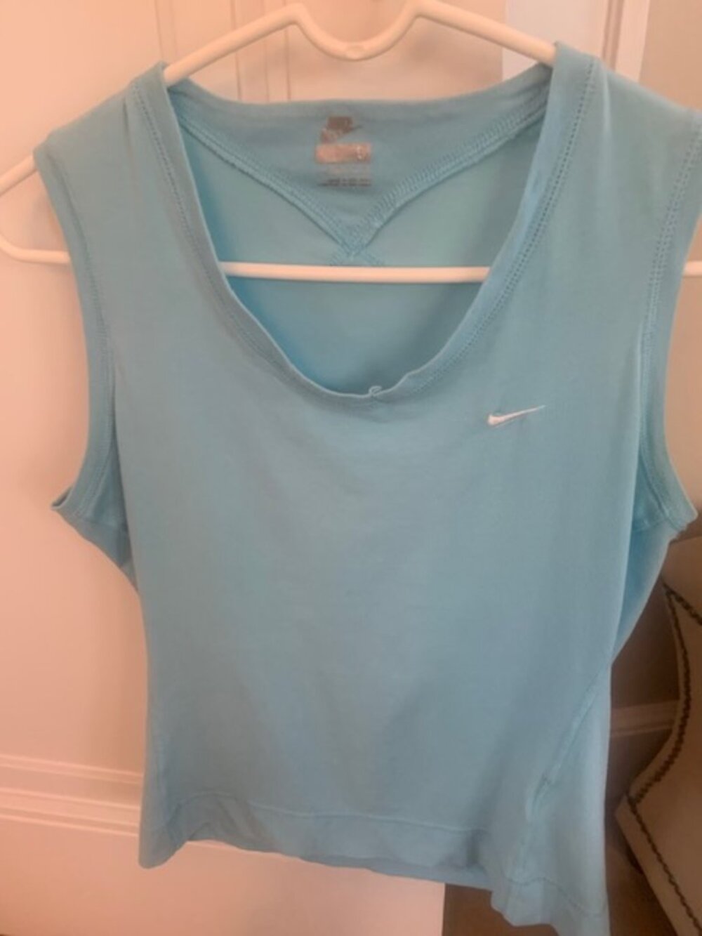 Nike Sleeveless Tee Shirt Size S